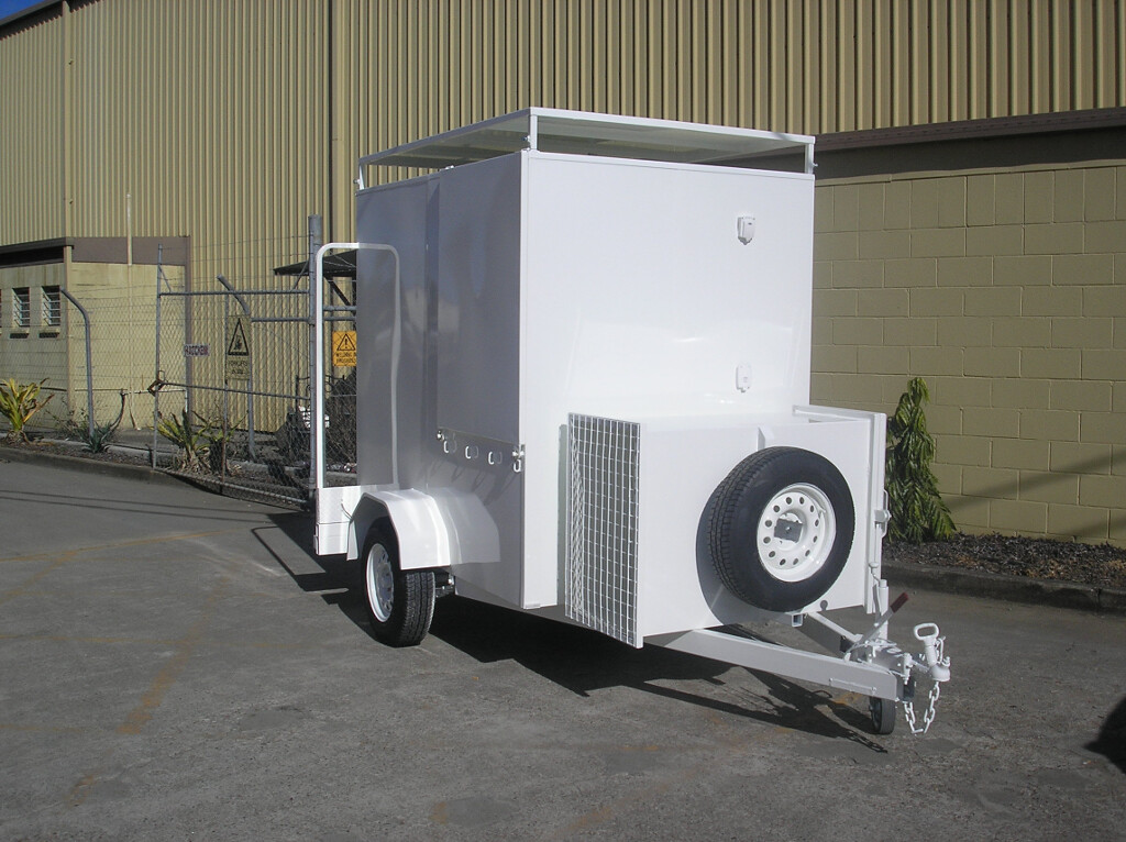 7x5x6' Pantech Trailer With Compressor Box And High Roof