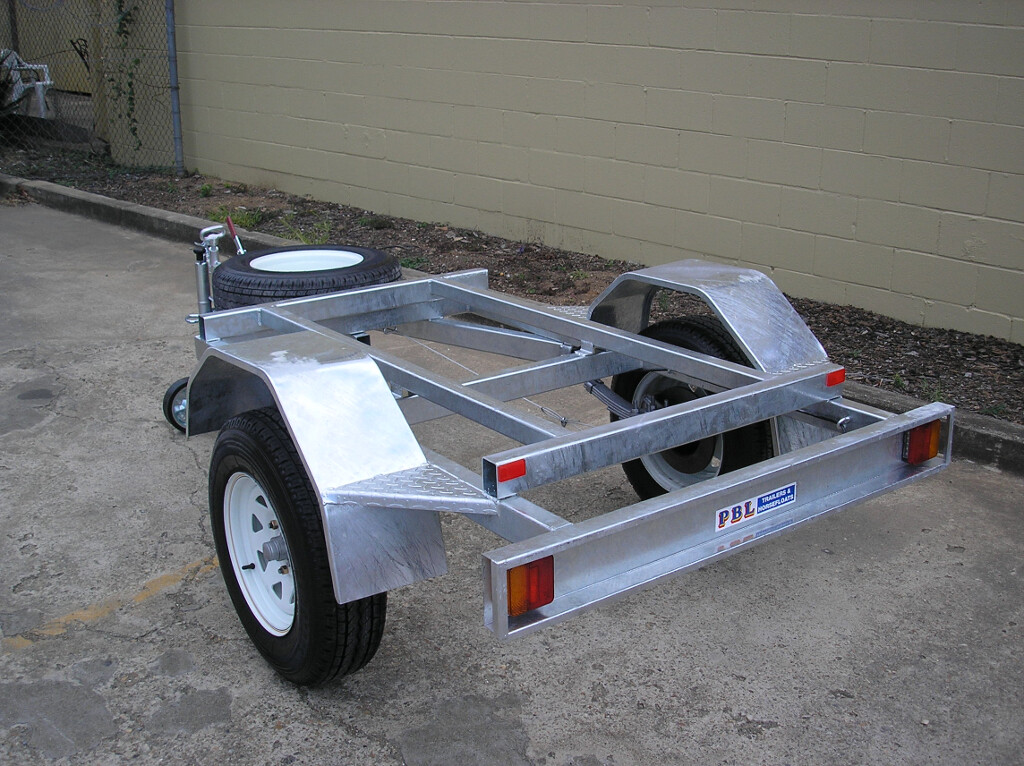 Galvanised Generator Trailer