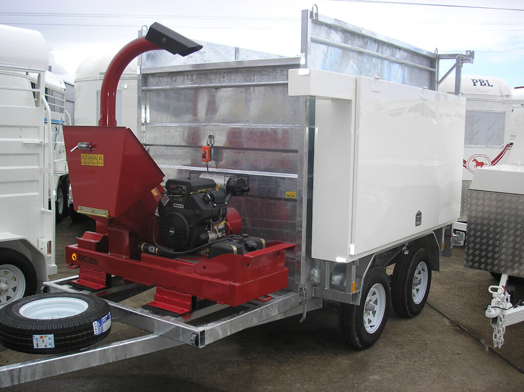 Tipping Chipper Trailer