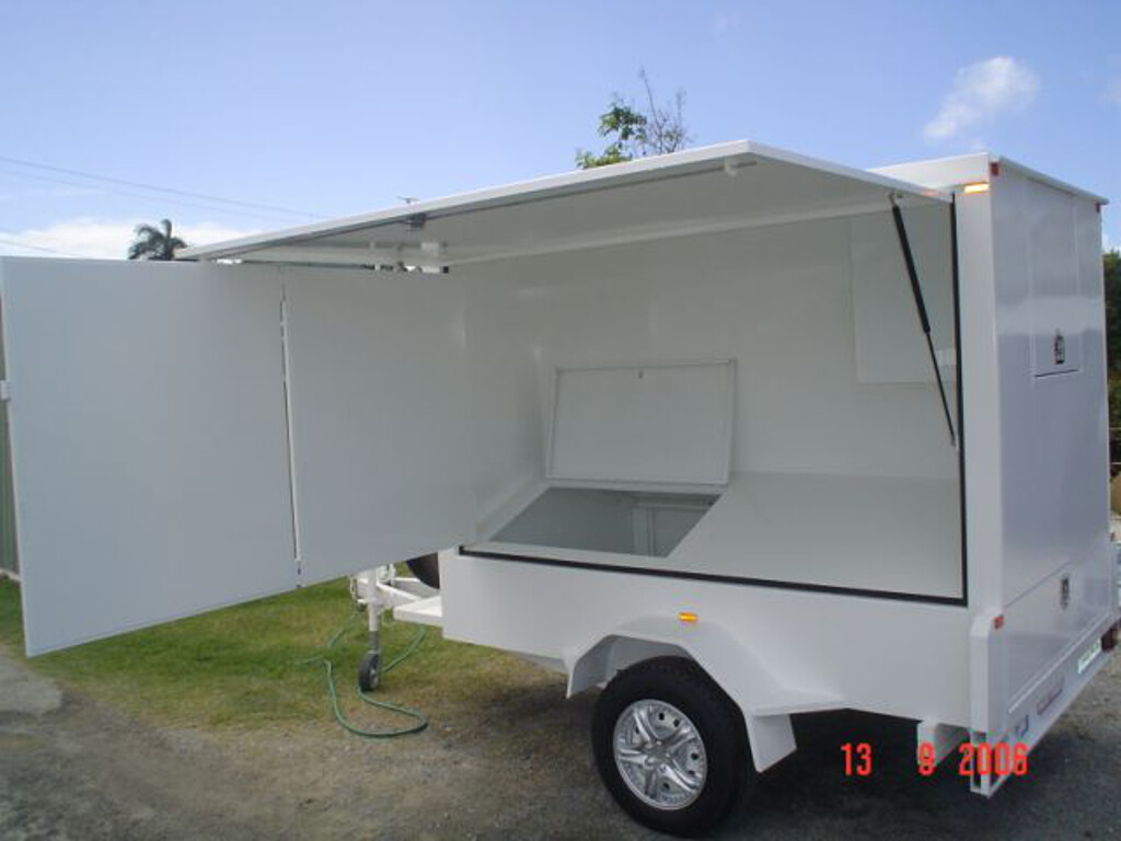 8x5 Pantec Display Trailer