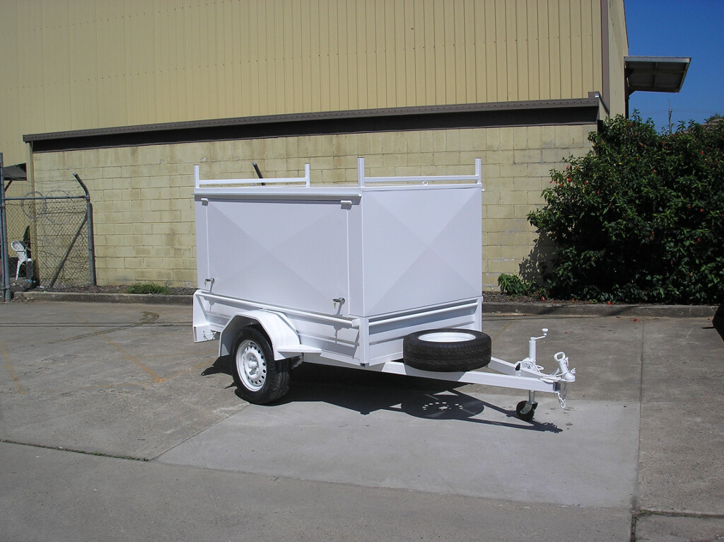 7x4 Trailer With Pantec Top 1