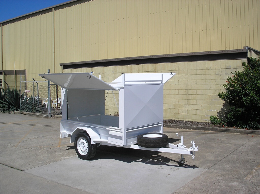 7x4 Trailer With Pantec Top 2