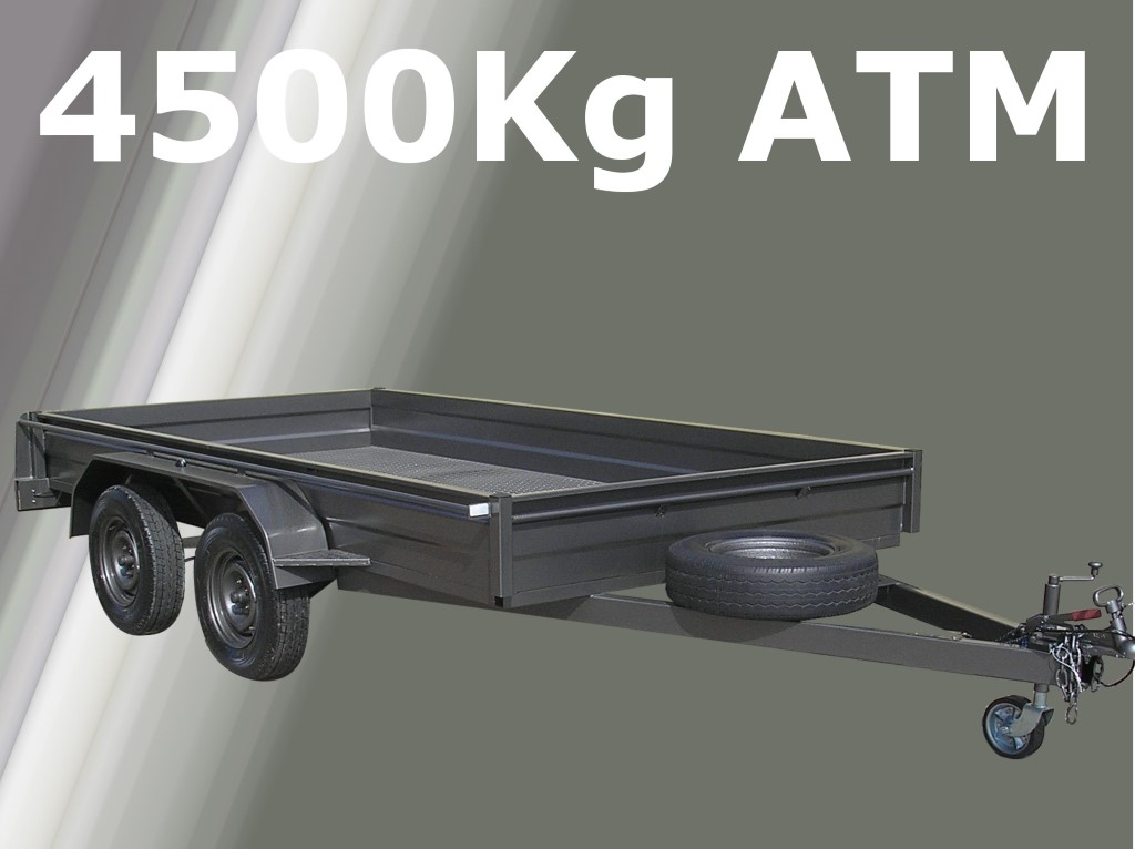 Standard 4.5T, Tandem Axle, Box Trailer