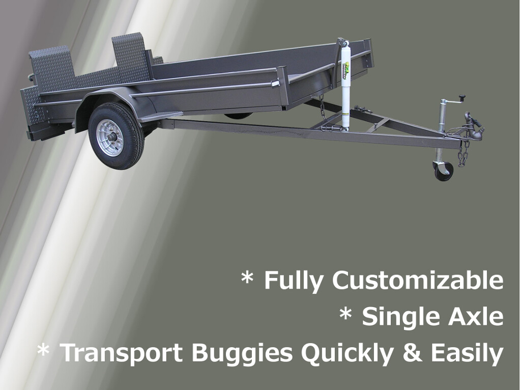 Standard Enclosed Golf Buggy Trailer