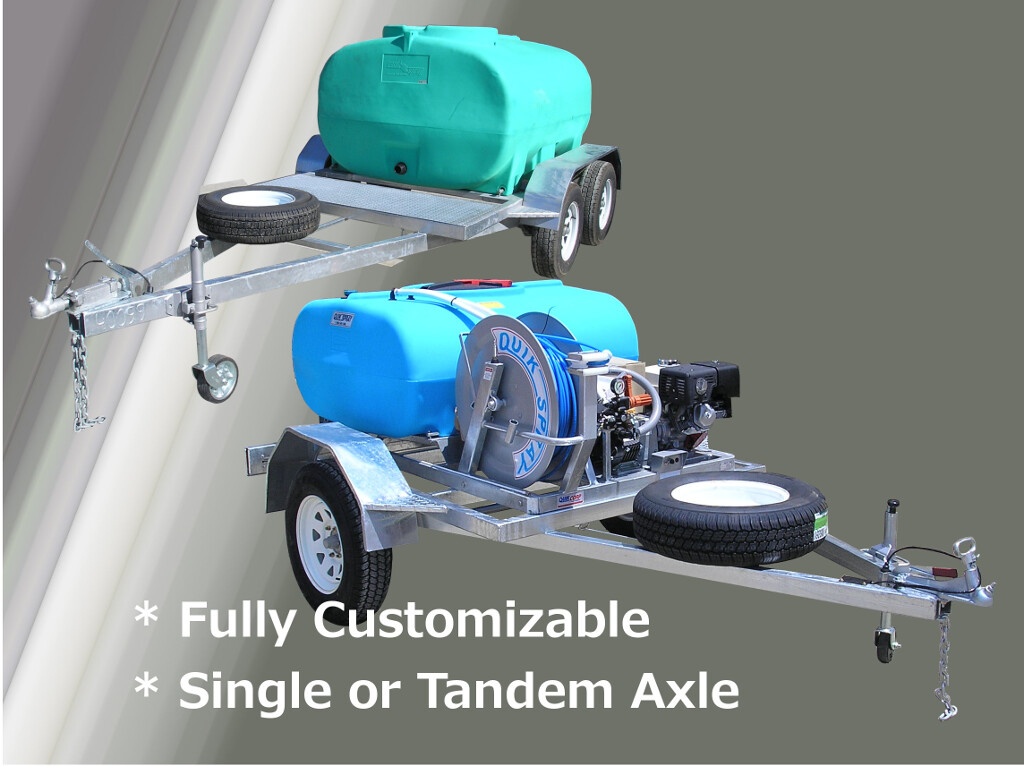 Standard Poly Water Tank Trailer