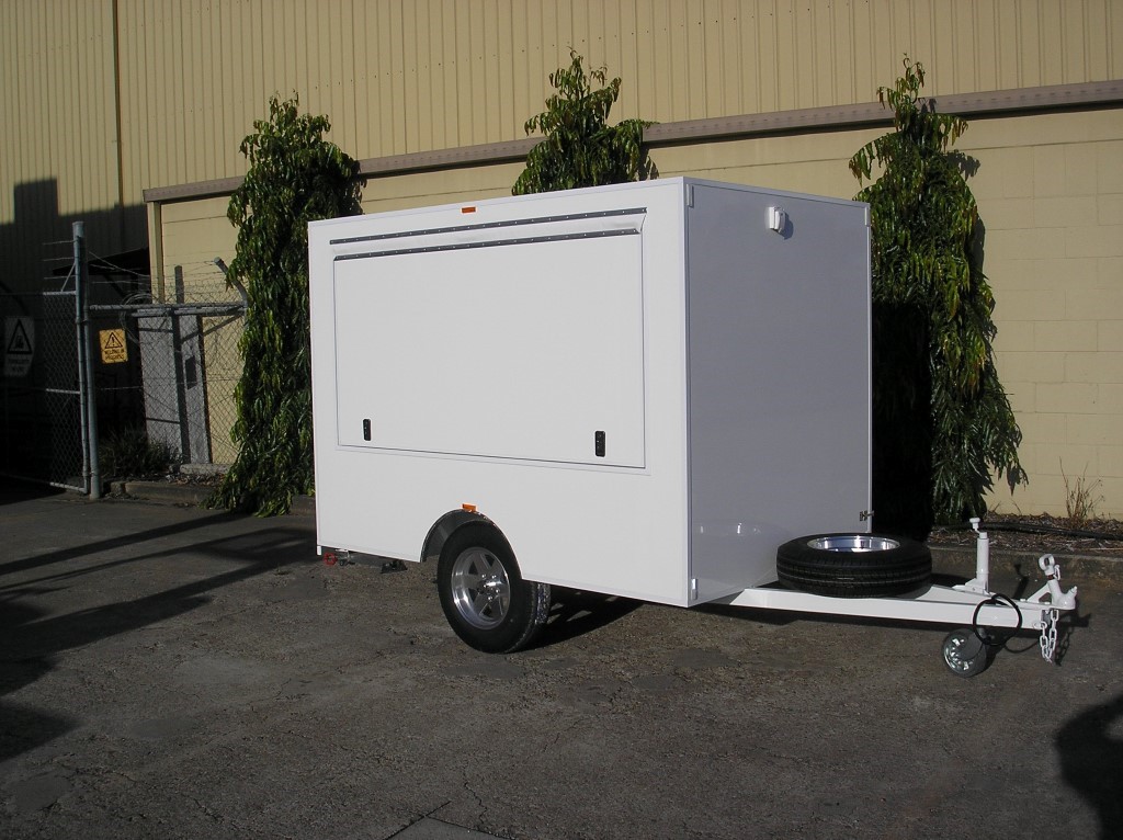 Fibreglass Automated Teller Machine Trailer 1