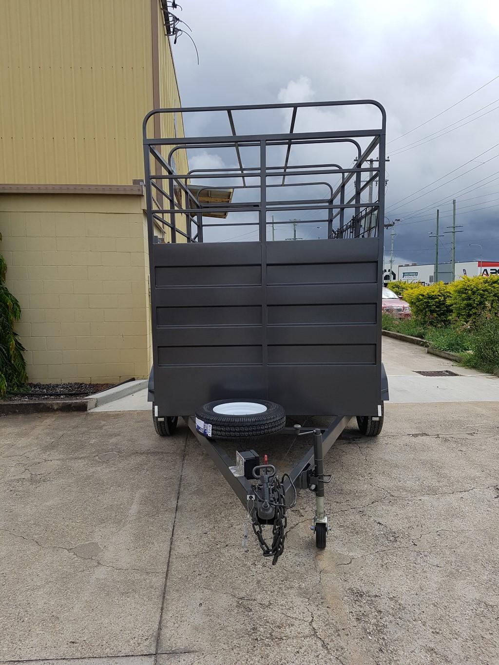 Custom Cattle Trailer 1